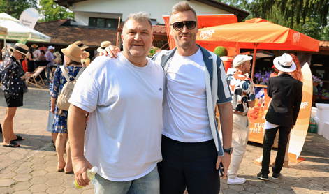Kdo je na piknik pod klobuki prišel brez klobuka? #foto