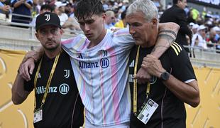 Smola: poškodba gležnja ustavila Italijana iz Juventusa