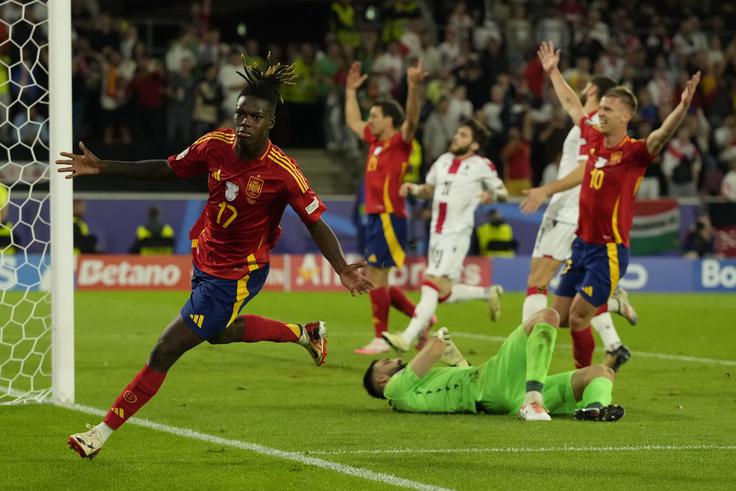 Nico Williams se je podpisal pod tretji gol Španije. | Foto: Guliverimage