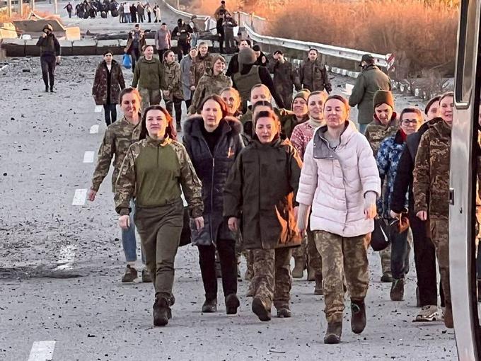 Nekatere Ukrajinke so bile v zaporu od leta 2019. | Foto: Reuters