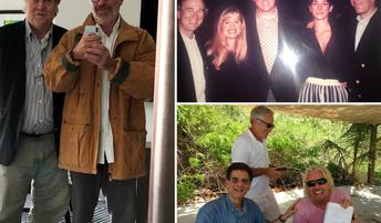 V javnosti zaokrožile nove fotografije Epsteina in vplivnih osebnosti, vključno s Trumpom