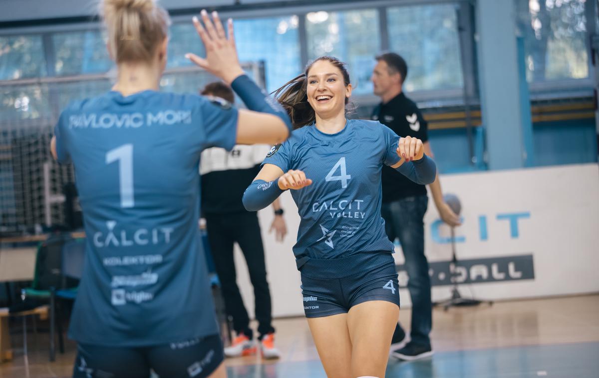 Calcit Volley | Dvoboj Kamničank in Novogoričank je zaradi bolezni v ekipi slednjih prestavljen. | Foto Klemen Brumec