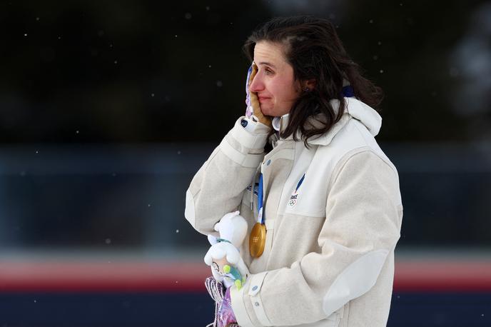 Julia Simon | Julia Simon je v sredo postala olimpijska prvakinja. | Foto Reuters