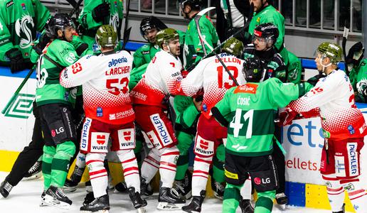 V Tivoliju pele pesti in padali goli, Olimpija pa do velike zmage