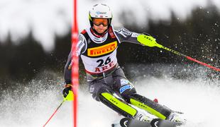 Nordbottnu zmaga na slalomu za evropski pokal, najboljši Slovenec na 30. mestu