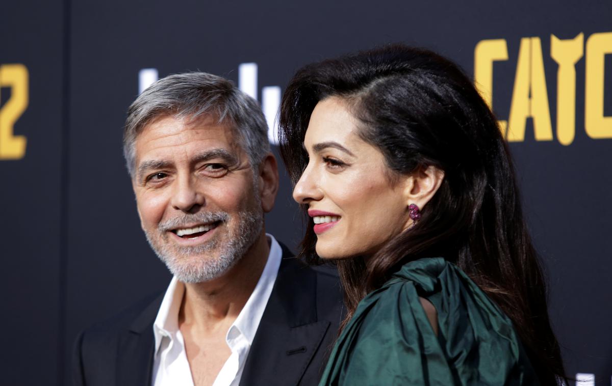 Amal Clooney, George Clooney | George Clooney z ženo Amal | Foto Reuters