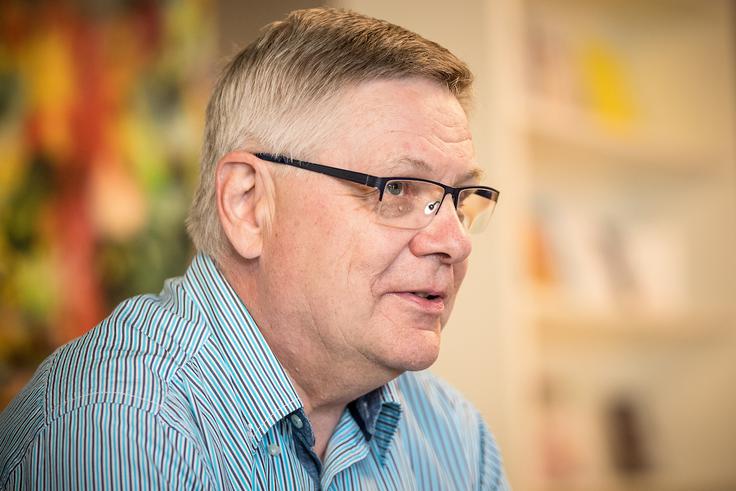 Kari Savolainen Kari Savolainen ostaja močno vpet v slovenski hokej. | Foto: Morgan Kristan / Sportida