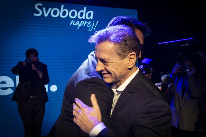 Robert Golob | Robert Golob je s svojo stranko Gibanje Svoboda prejel največ glasov. | Foto Bojan Puhek