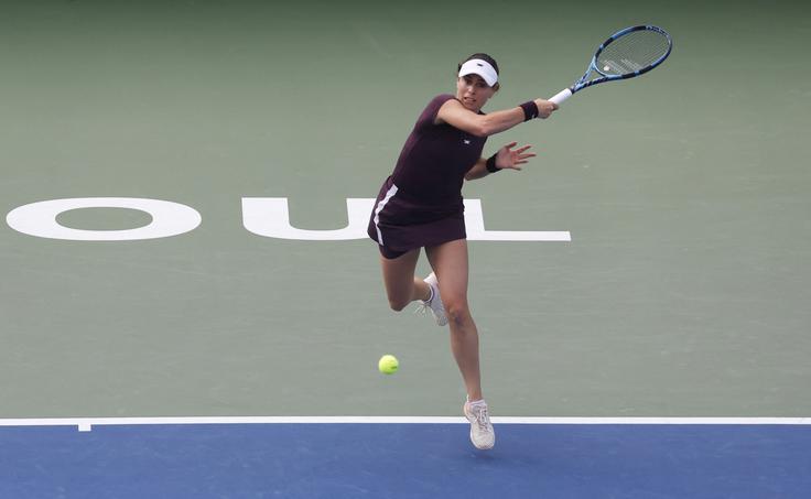 ​​​​​​​Kimberly Birrell je v polfinalu Seula izločila Madžarko Anno Bondar. | Foto: Reuters