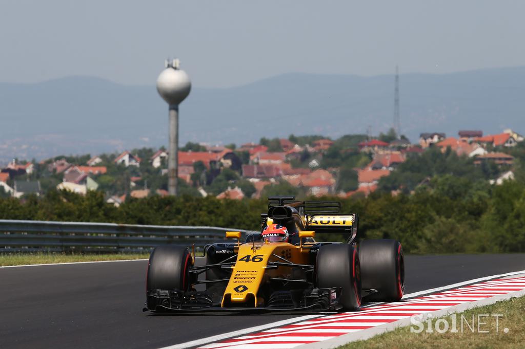 Renault sport formula 1 team - testiranja po VN Madžarske Hungaroring