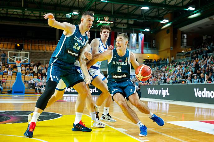 slovenska košarkarska reprezentanca : Češka | Slovenci se merijo s Češko. | Foto Aleš Fevžer