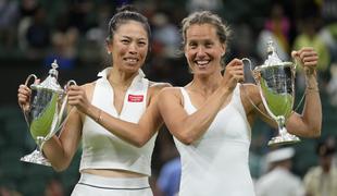 Hsieh in Strycova v Wimbledonu ponovili uspeh iz 2019