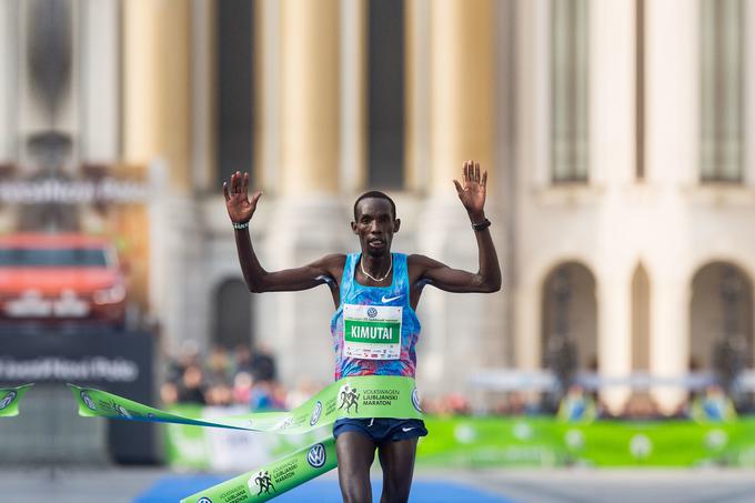 "V idealnih razmerah bi padel rekord ljubljanskega maratona," meni Kimutai. | Foto: Sportida