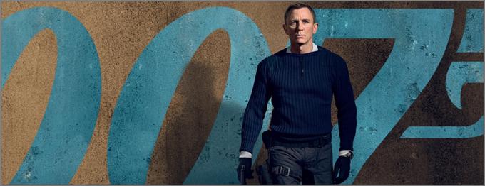 Daniel Craig je petič in zadnjič stopil v čevlje Jamesa Bonda, v spektakularnem 25. filmu v franšizi pa se najboljši agent njenega veličanstva spopade s skrivnostnim zlikovcem, oboroženim s potencialno uničujočo novo tehnologijo. • V videoteki DKino. | Foto: 