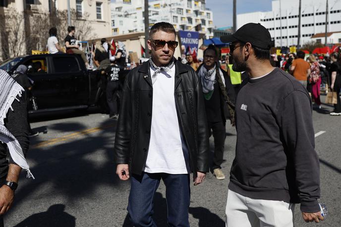 Gaza | Macklemore na marčevskih protestih v podporo Palestincem | Foto Guliverimage