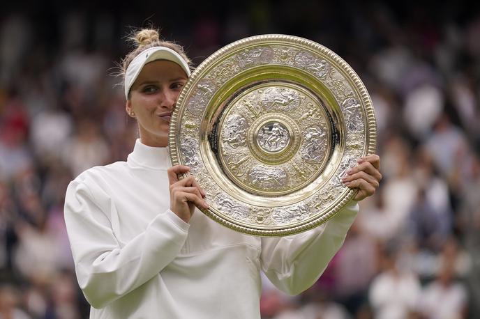Marketa Vondroušova | Marketa Vondroušova je letošnja zmagovalka Wimbledona. | Foto Guliverimage