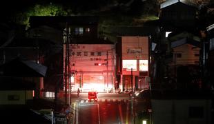 Japonsko stresel močan potres