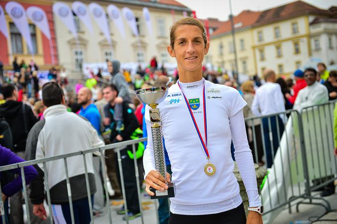Žana Jereb, državna prvakinja v maratonu iz leta 2013, bo tokrat na ljubljanskem maratonu zgolj navijačica. | Foto: Mediaspeed