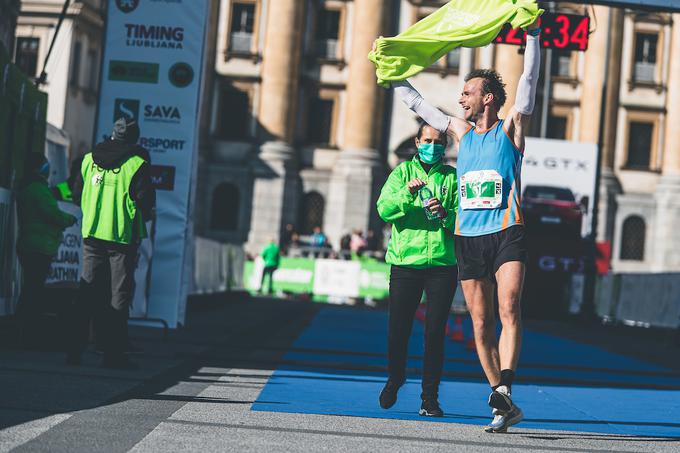 Janez Mulej ljubljanski maraton zmagovalci Janez Mulej | Foto: Grega Valančič/Sportida