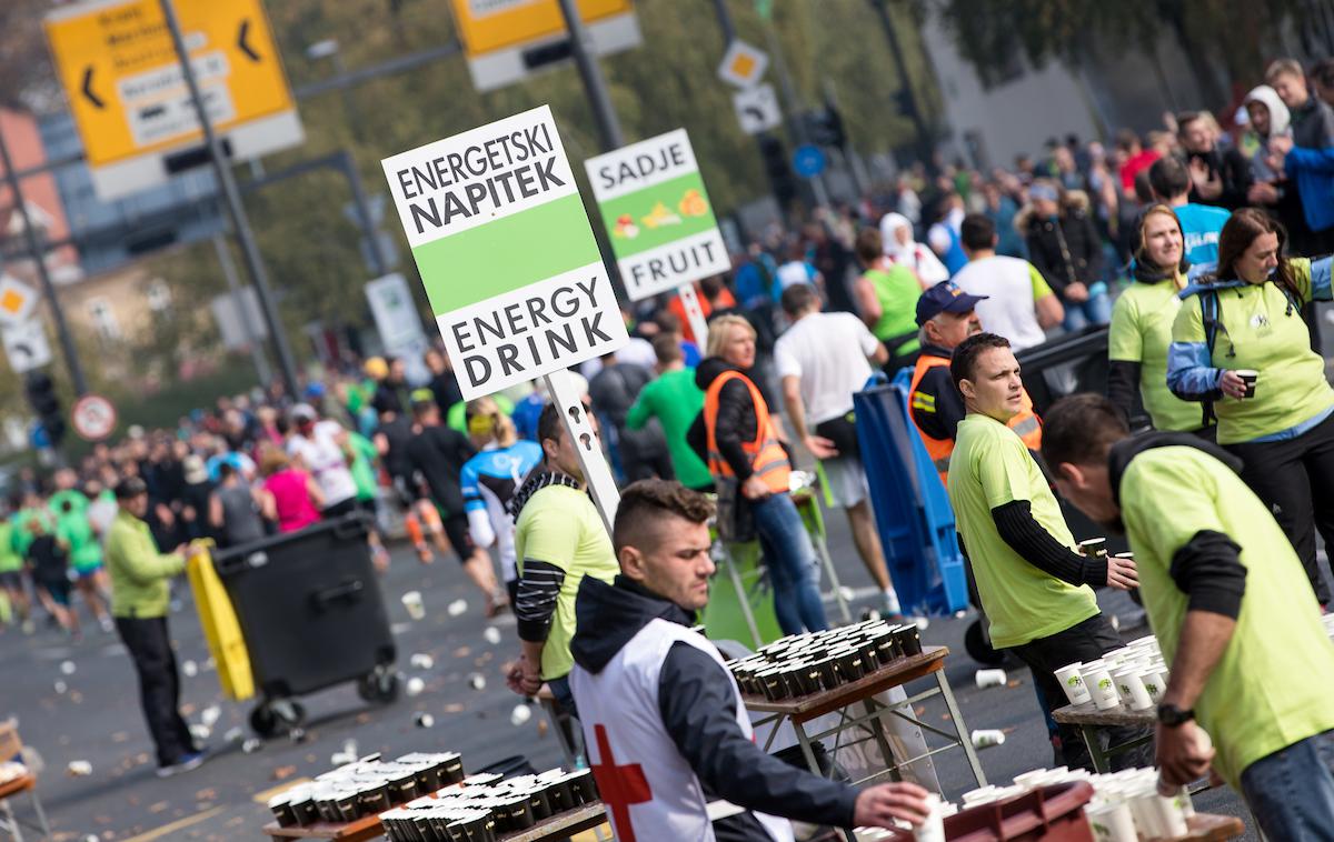 ljubljanski maraton, pijača, hrana | Foto Sportida