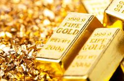 Cena zlata je dosegla najvišjo raven v zgodovini