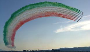 Celo slavni Italijani pridejo: ta letala bodo danes nad Slovenijo