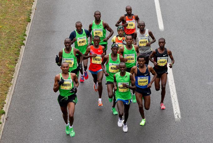 Afriški tekači v Ljubljano prihajajo na povabilo organizatorjev. | Foto: Vid Ponikvar