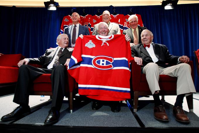 Četica članov dinastije Montreal Canadiens: kanadska franšiza je pri 24 Stanleyjevih pokalih. | Foto: Getty Images