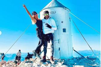 Pevec osvojil Triglav, letos sanja o Mont Blancu #video