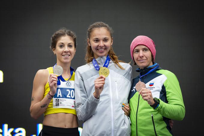 Najhitreje tri Slovenke na polmaratonu. | Foto: Ana Kovač