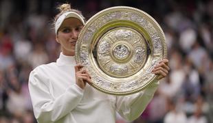 Letos zmagovalka Wimbledona, lani pa je tam bila še kot turistka