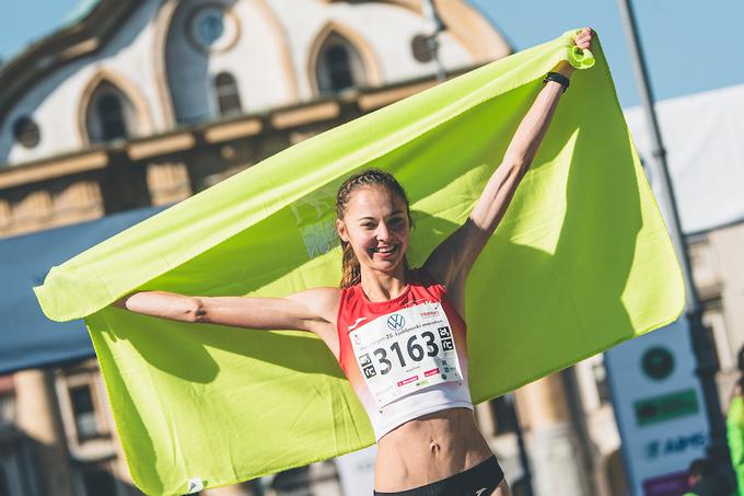 Anja Fink je državna prvakinja v maratonu. | Foto: Grega Valančič/Sportida