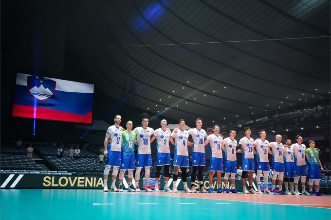 Slovenska odbojkarska reprezentanca Tokio 2023 | Foto: Volleyball World