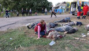 Pokol v Ukrajini, Rusi ubili najmanj 51 civilistov #video