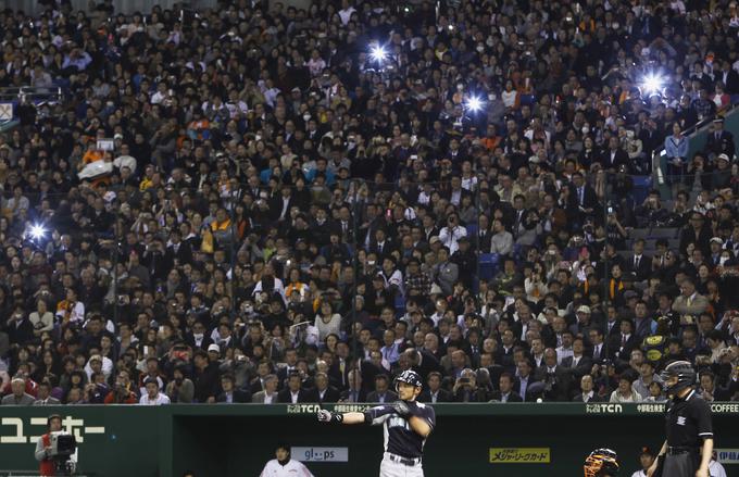 Japonci občudujejo bejzbol in zvezdnike tega v azijski deželi močno priljubljenega športa
 | Foto: Reuters