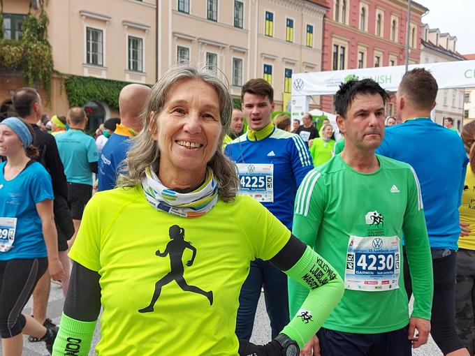 Ana Jerman je v Ljubljani sodelovala na vseh izvedbah maratona. | Foto: Alenka Teran Košir