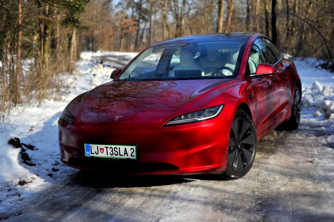 Tesla model 3 long range | Foto Gregor Pavšič