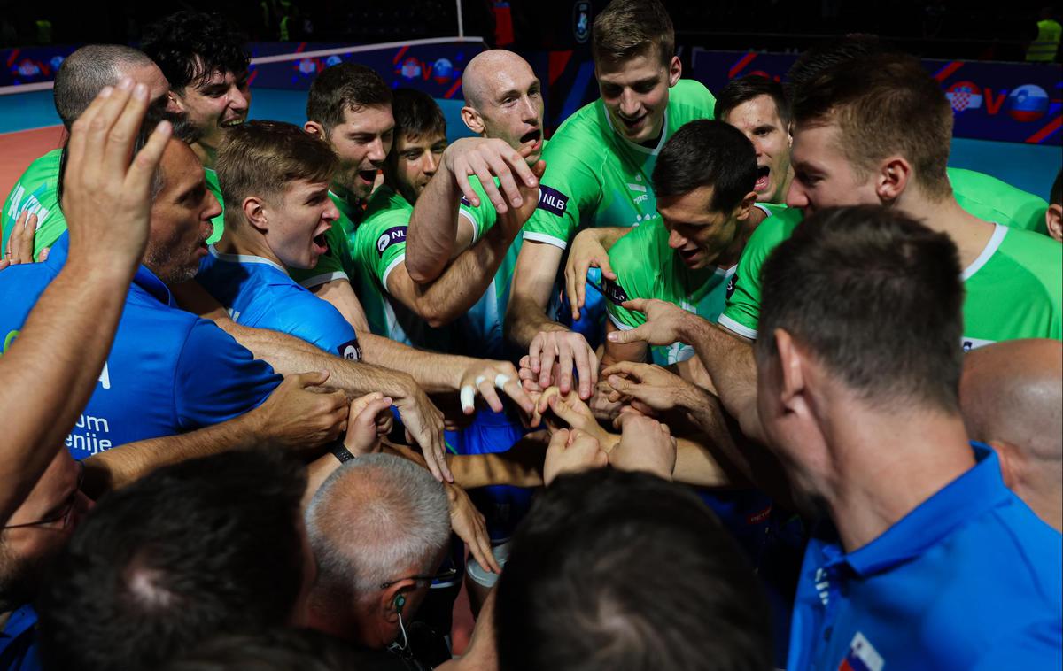 slovenska odbojkarska reprezentanca : Hrvaška, evropsko prvenstvo | Slovenski odbojkarji bodo četrtfinale lovili v soboto ob 16.30 proti Turčiji. | Foto CEV
