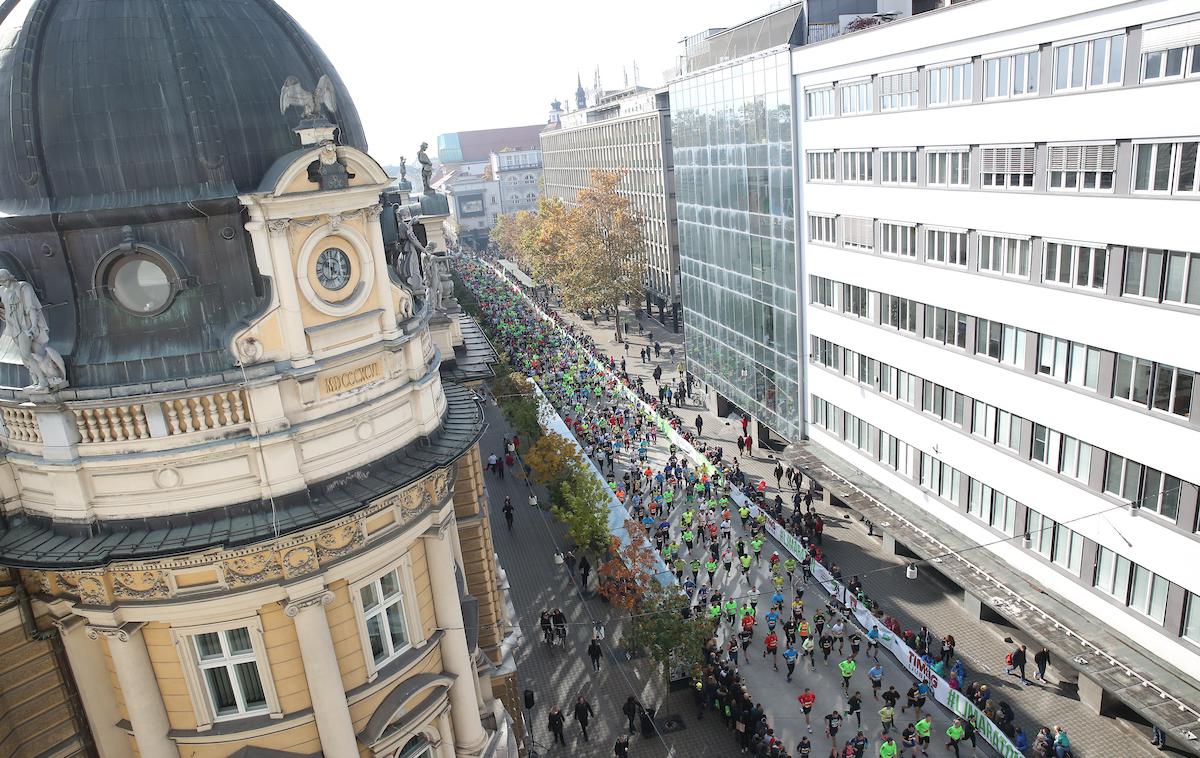Ljubljanski maraton | Bo zaradi sovpadanja datuma s prvim krogom predsedniških volitve treba prestaviti letošnji ljubljanski maraton? Oboje je napovedano za nedeljo, 23. oktobra.  | Foto Vid Ponikvar