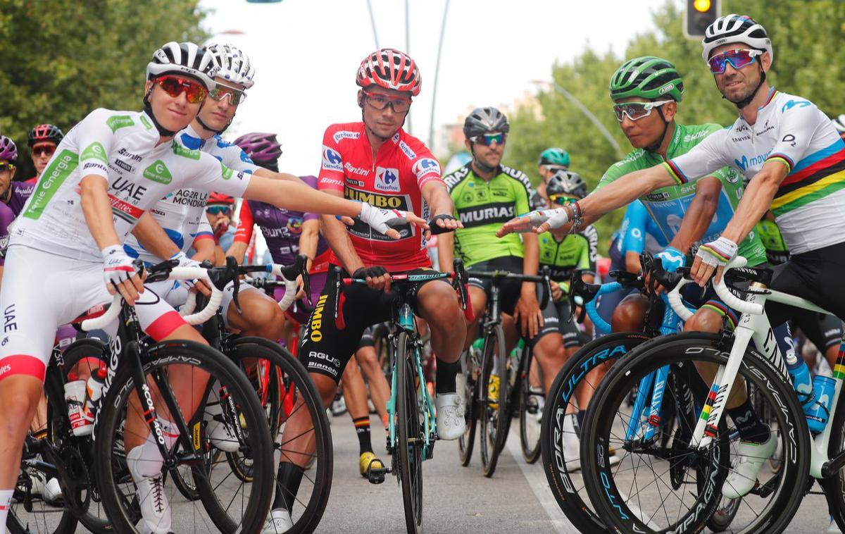 Vuelta 2019 Pogačar Roglič | Letošnja Vuelta bo pisana na kožo hribolazcem. | Foto Unipublic/Photogomez Sport