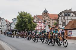 Dirka po Nemčiji prinaša pet napetih kolesarskih etap