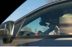 Primitivno obnašanje voznika na ljubljanski obvoznici #video