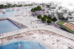 Bomo Slovenci še raje počitnikovali na prenovljenih plažah Krka?