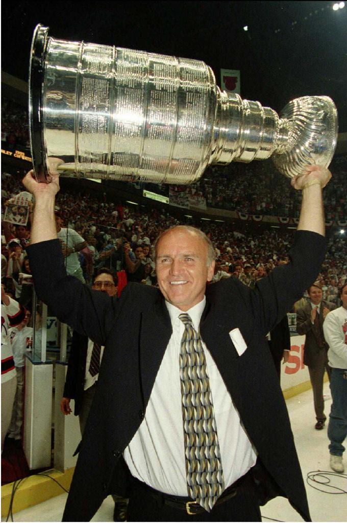 Jacques Lemaire je bil kot igralec osemkrat prvak z Montrealom, enkrat pa je Stanleyjev pokal slavil kot trener. | Foto: Reuters