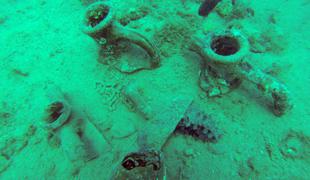 Izjemno odkritje: blizu Krka našli podmorski zaklad