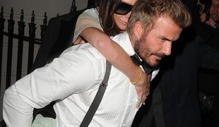 Nora zabava Victorie Beckham: David jo je odnesel domov