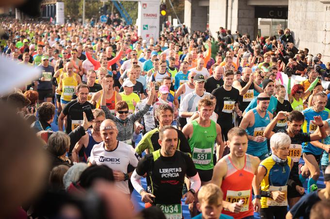 Prihodnje leto na ljubljanskem maratonu namreč zagotovo ne bom tekel. Ali vsaj ne samo tekel. Za drugo leto imam načrt, da bom na maratonu kombiniral hojo in tek. | Foto: Sandi Fišer
