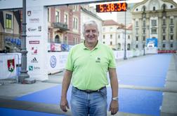 Napočil je trenutek: prvi mož ljubljanskega maratona predaja štafetno palico
